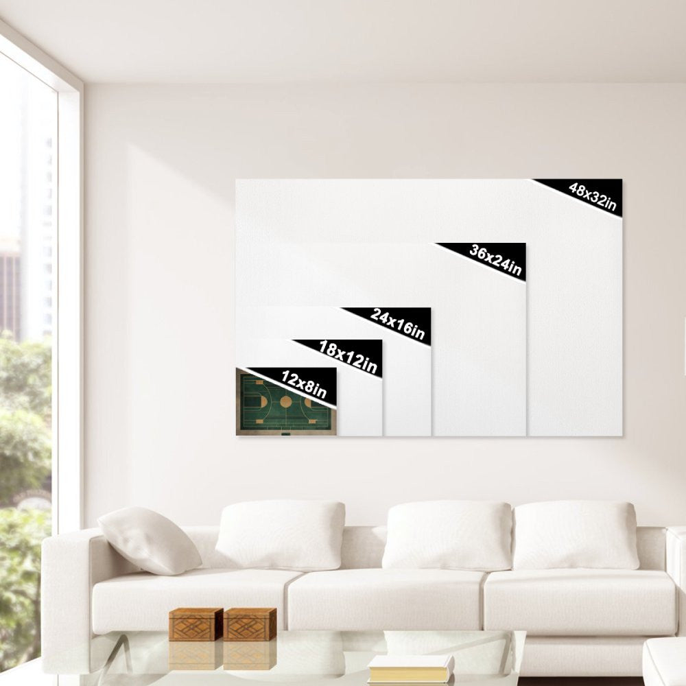 Basketball Court Canvas 2