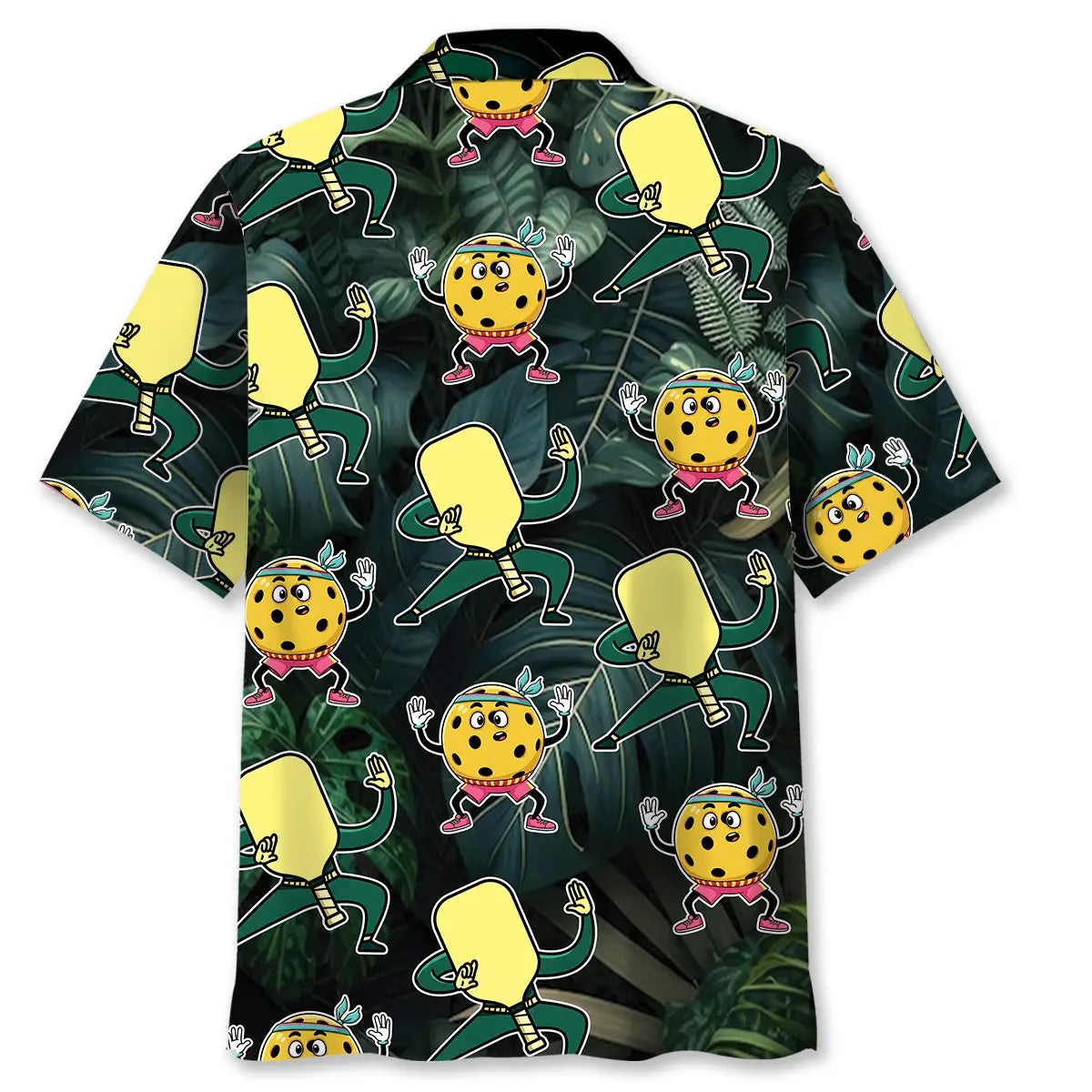 Funny Dancing Pickleball Hawaiian Shirt