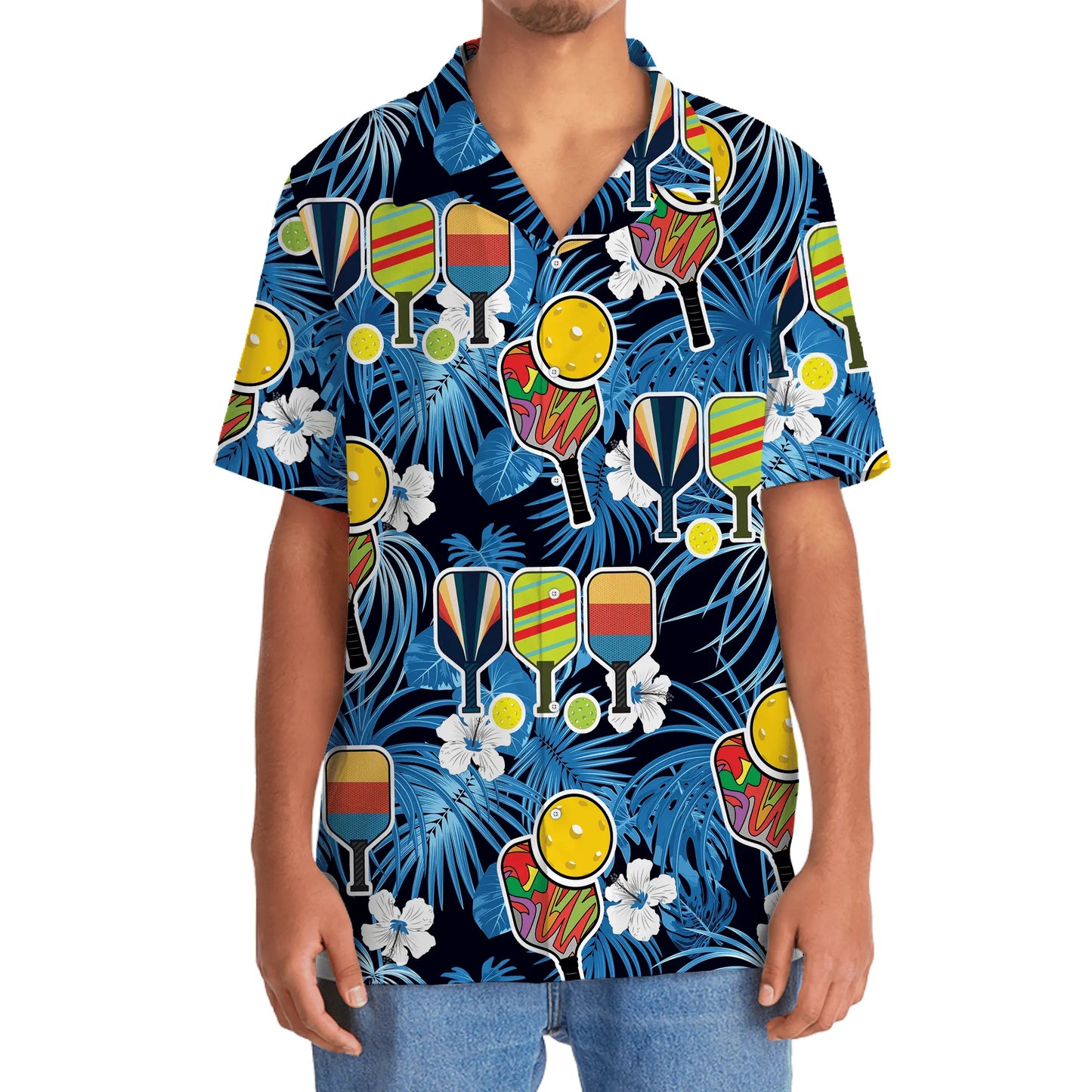 Funny Pickleball Paddles Hawaiian Shirt