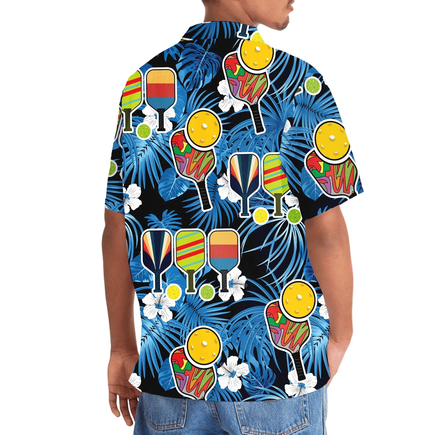 Funny Pickleball Paddles Hawaiian Shirt