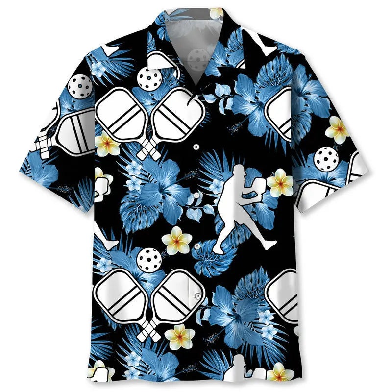 Pickleball Nature Hawaiian Shirt