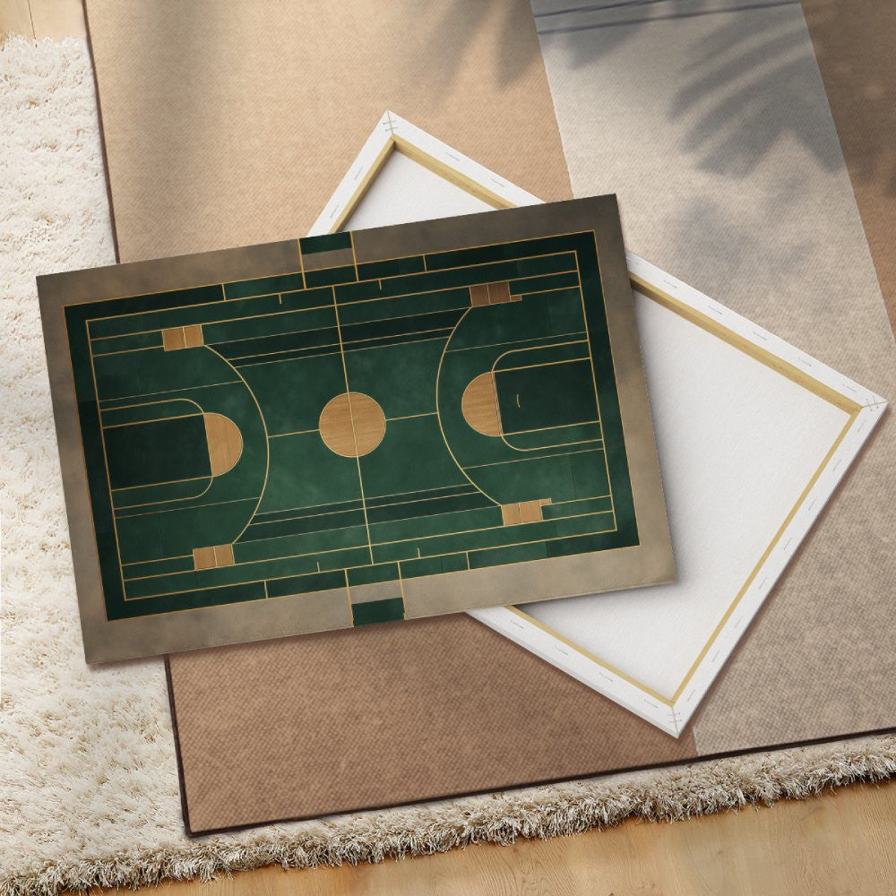 Basketball Court Canvas 2