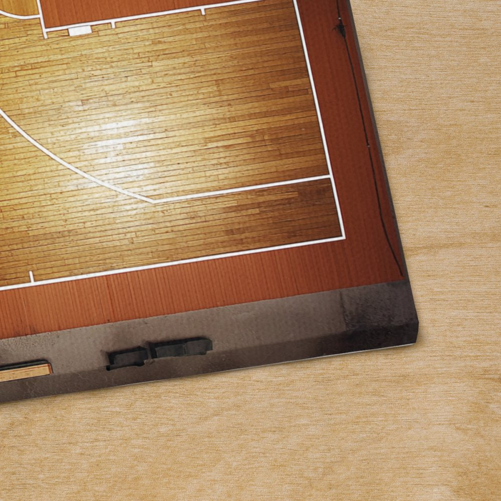 Baseketball Court Canvas Print