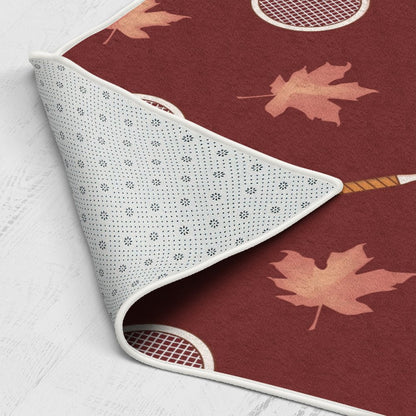 Tennis racket Rug