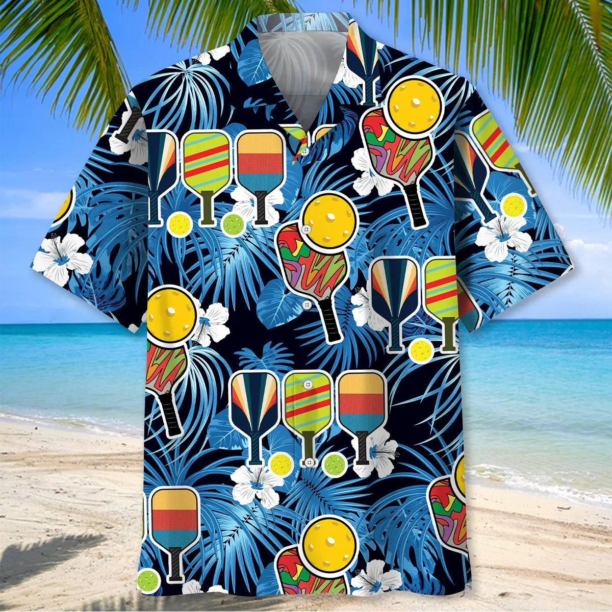Funny Pickleball Paddles Hawaiian Shirt