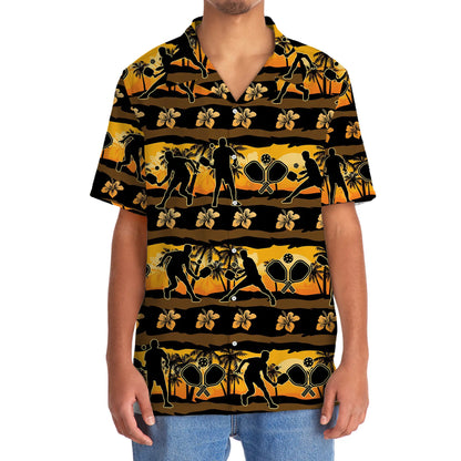 Pickleball Beach Hawaiian Shirt