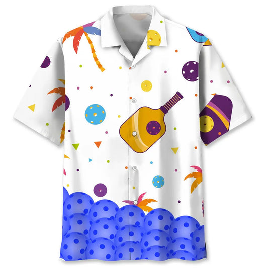 Pickleball Lovers Hawaiian Shirt