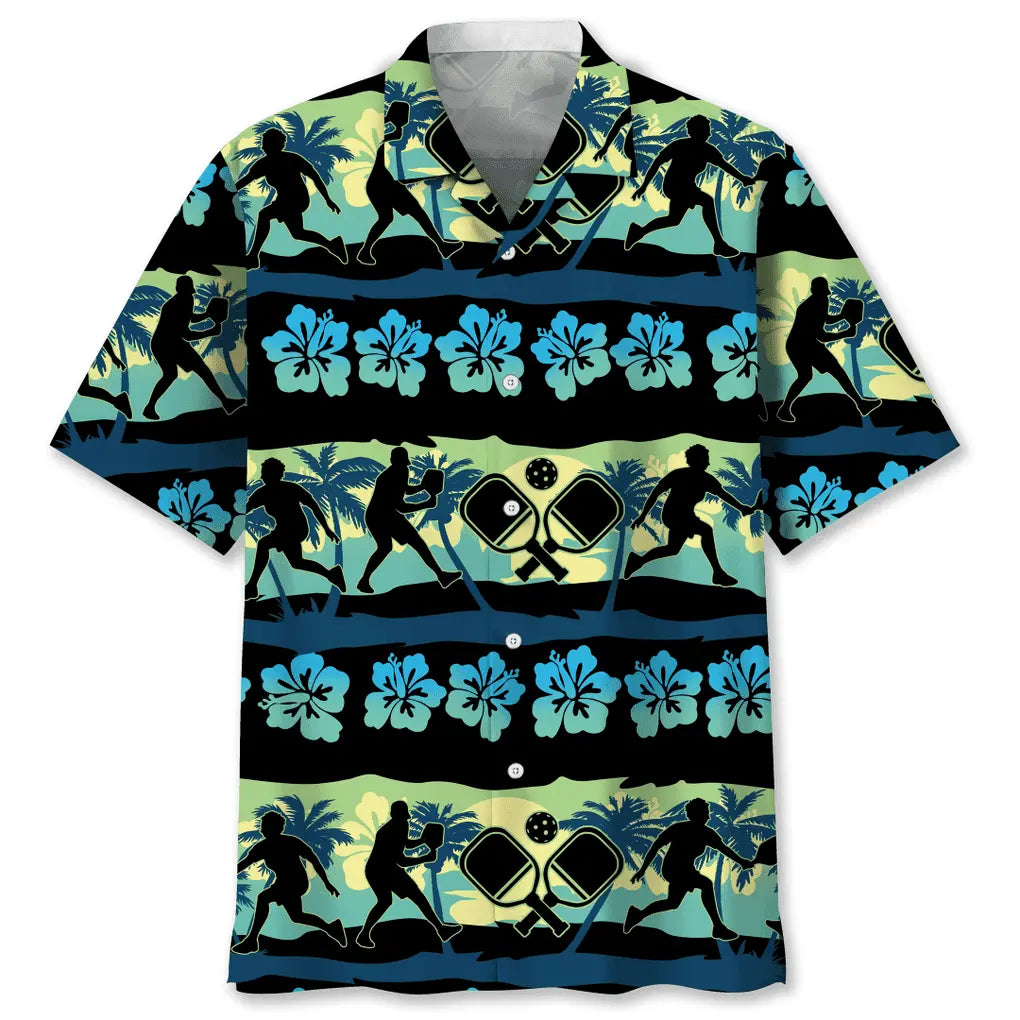 Pickleball Nature Beach Hawaiian Shirt