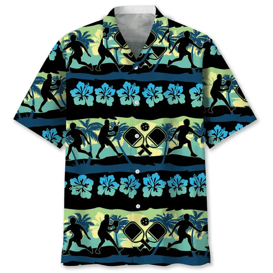 Pickleball Nature Beach Hawaiian Shirt